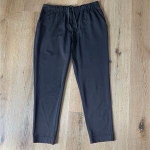 Lululemon Athletica Black Track Pants with Elastic Waistband